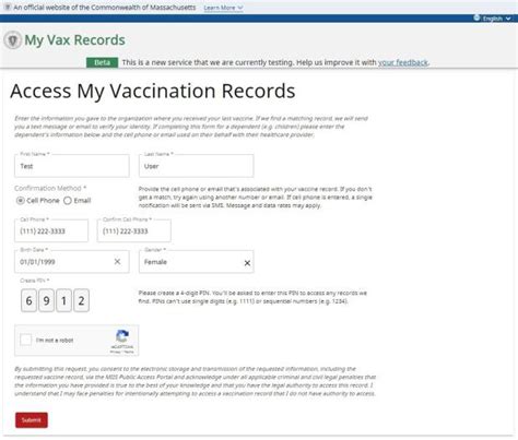 smart health card mass|Massachusetts Vaccination Records .